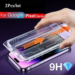 Premium HD Tempered Glass Screen Protector - 2 - Pack, Dust - Free Installation - 2Pieces HD Glass