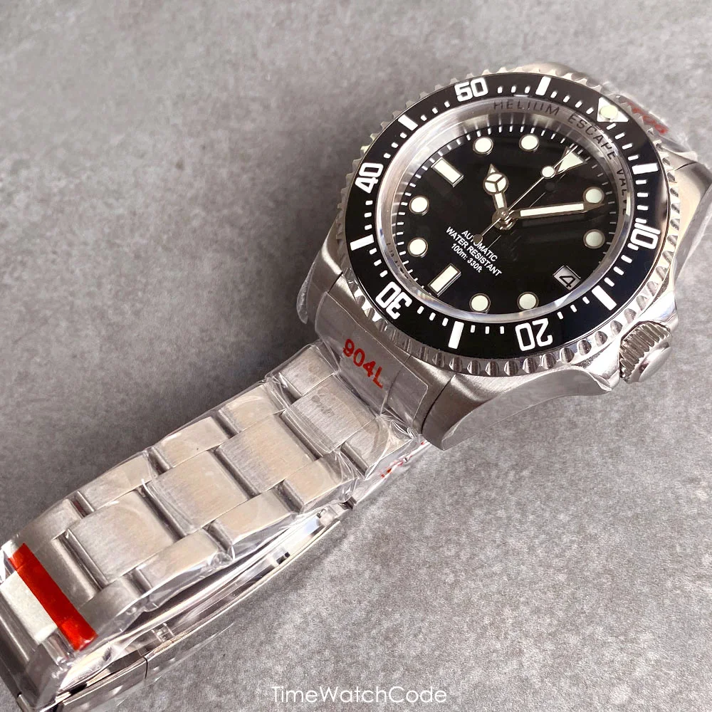 タンドリオ-男性用自動機械式時計,防水発光ダイヤル,ヘリウム