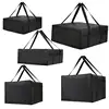 Pizza Carrier Insulated Bag Food Bag Sturdy with Dual Zippers for Pizzerias Multifunctional Reusable Grocery Shopping Bag 5