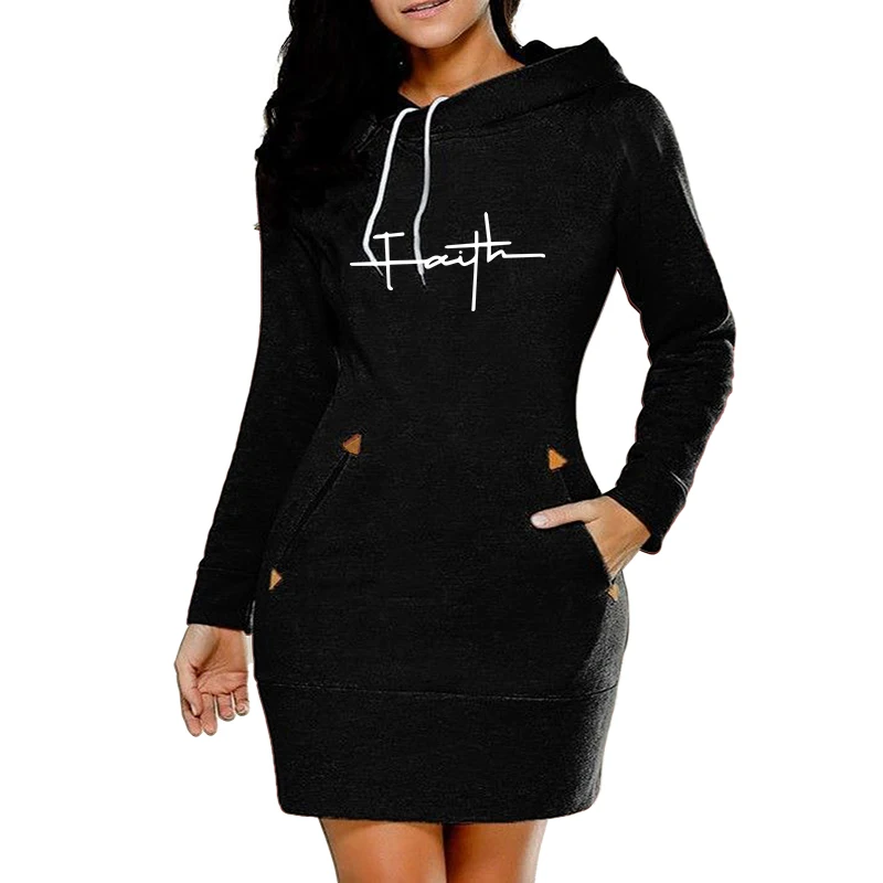 Casual Daily Simplicity Dresses Comfortable Fashion Slim Fit Pocket Long Sleeves Hoodies Womens Sweatshirts Collar Zipper Design 6