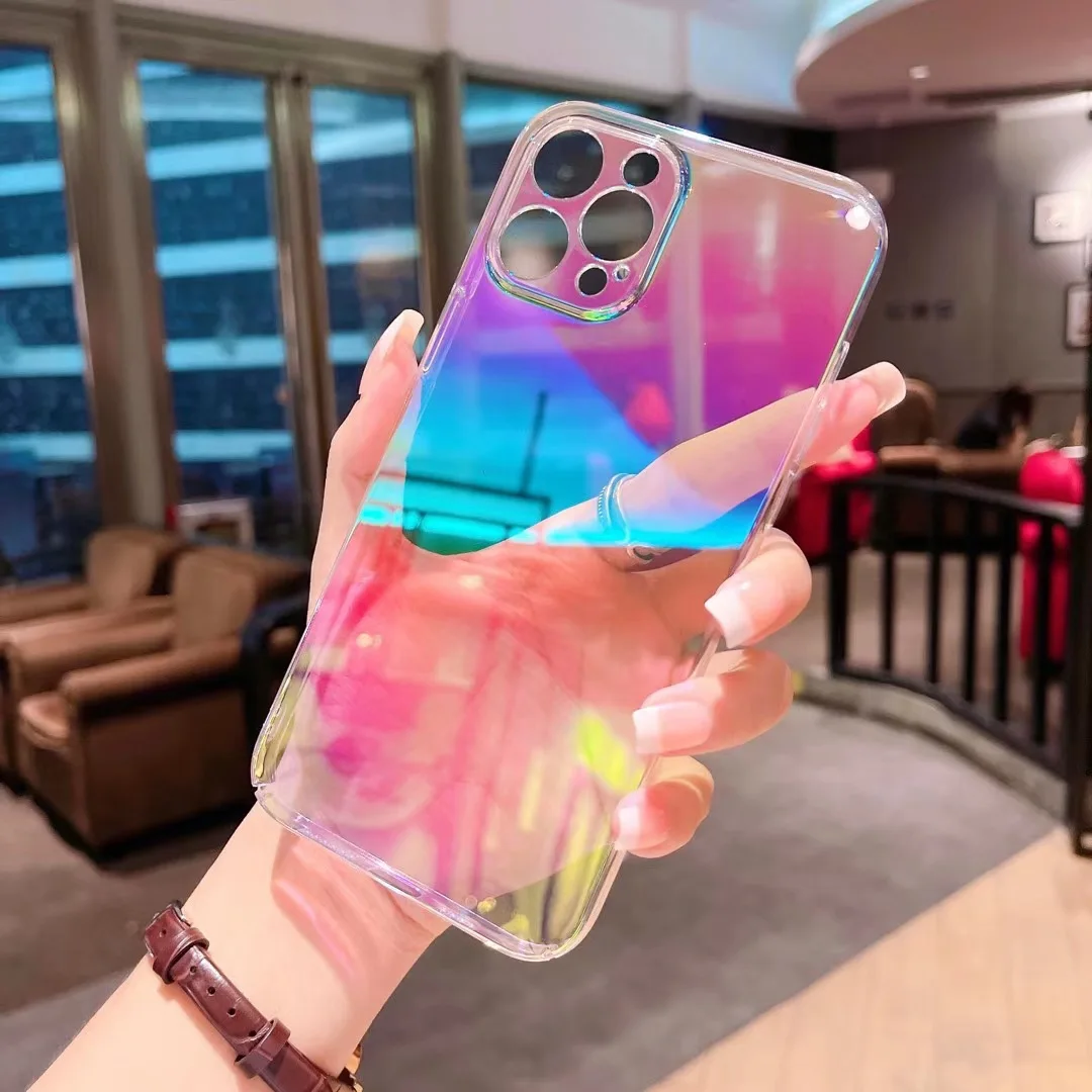 Coque transparente de luxe Graient pour Samsung Galaxy A55 A35 A25 A15 A24 A73 A23 A53 A13 A33 A54 A34 A14 A52 A72 A51 A71 coque rigide_voghion.com