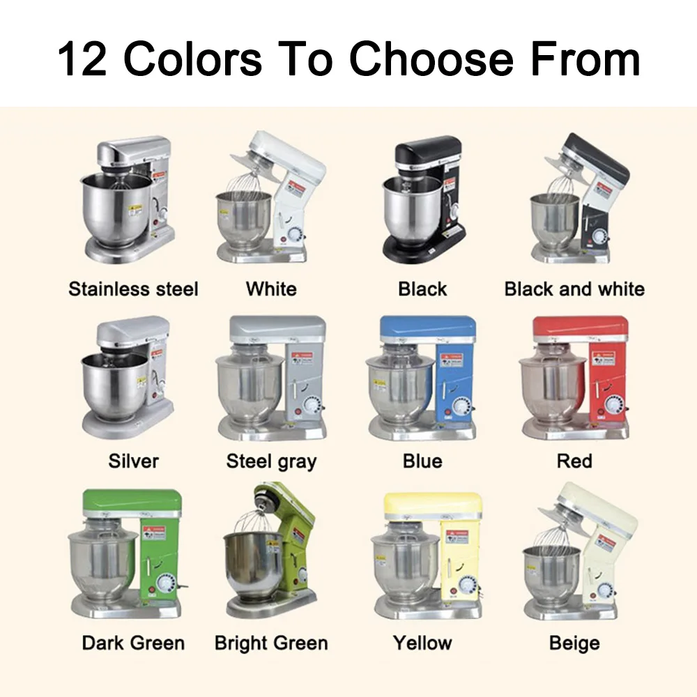 Food Mixer Industrial Electric Mixer Egg Food Blander Dough Food Mixers 5
