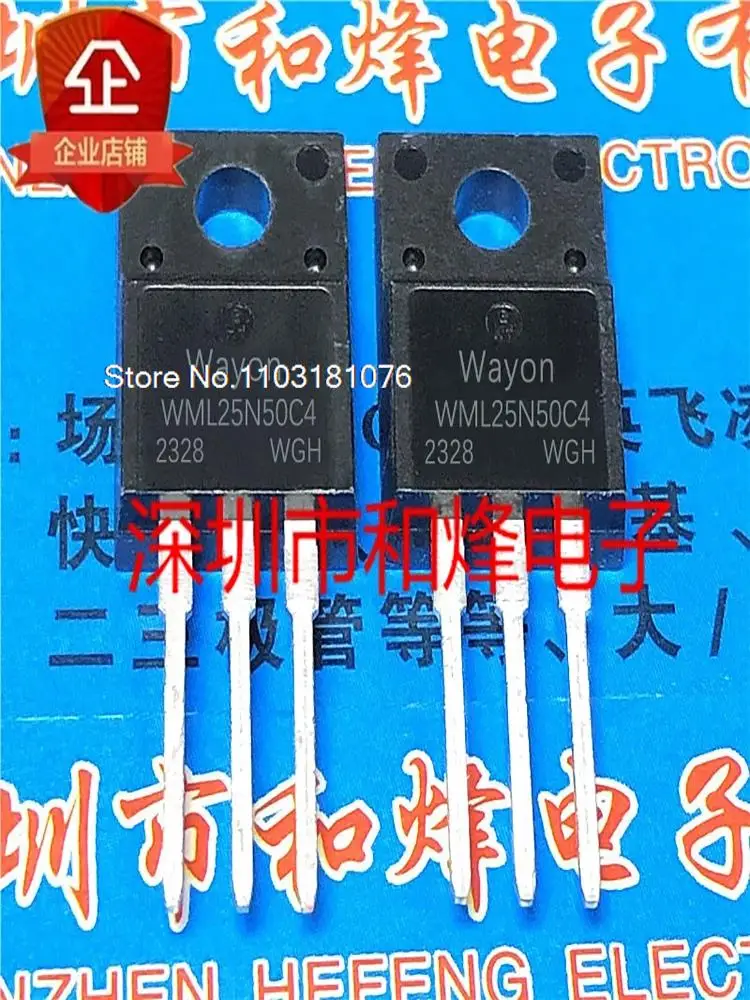 

(5PCS/LOT) WML25N50C4 TO-220F New Original Stock Power chip