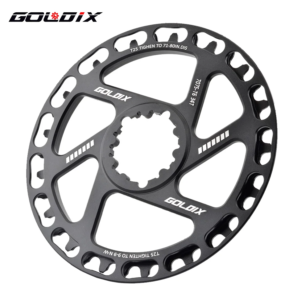 GOLDIX 軽量 チェーンリング 48-32T GXP GOLDIX 超軽量直接