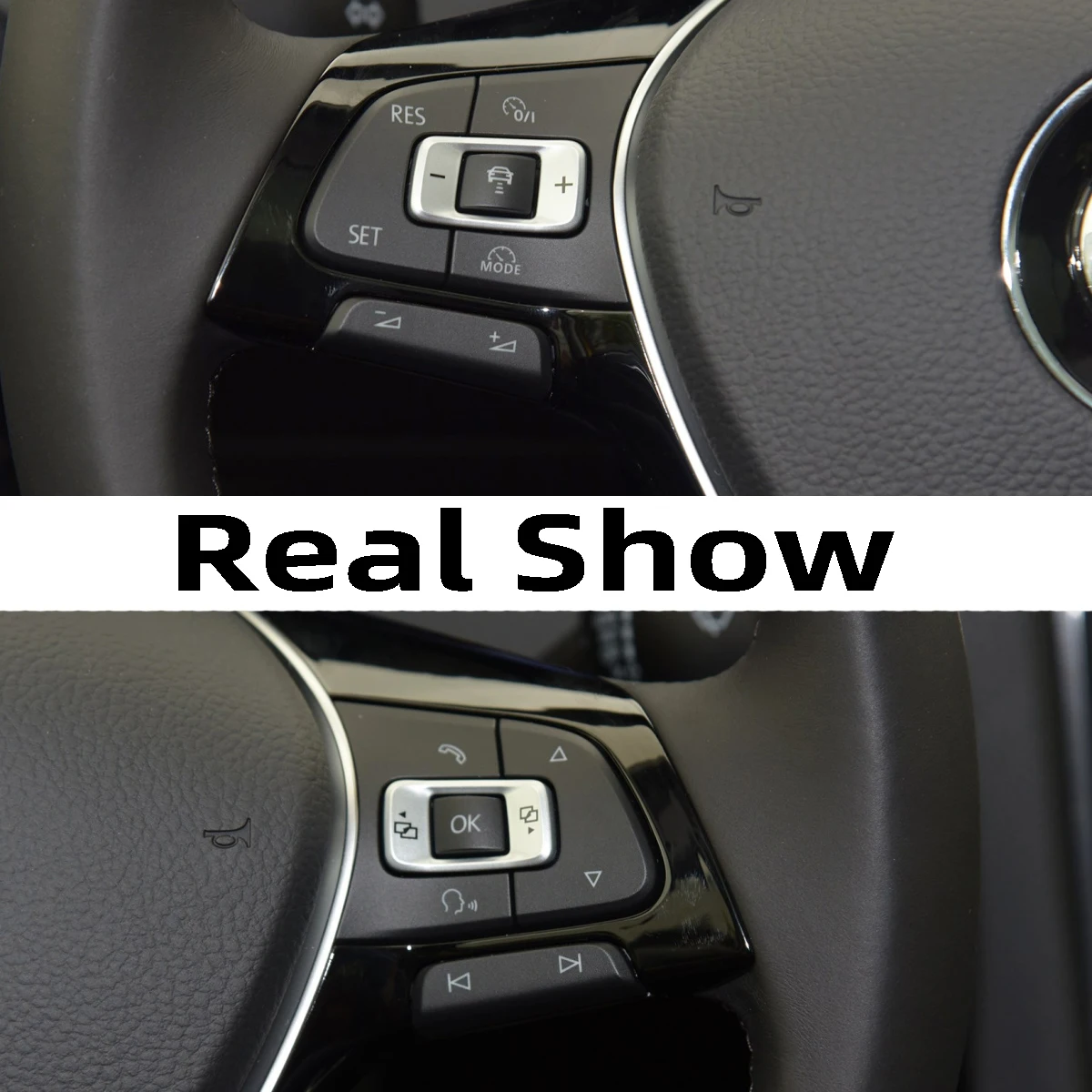 Steering Wheel Cover Steering Wheel Switch 1Piece For VW Golf 7 7.5 VII Sportvan MK7 Variant 2013-Tharu