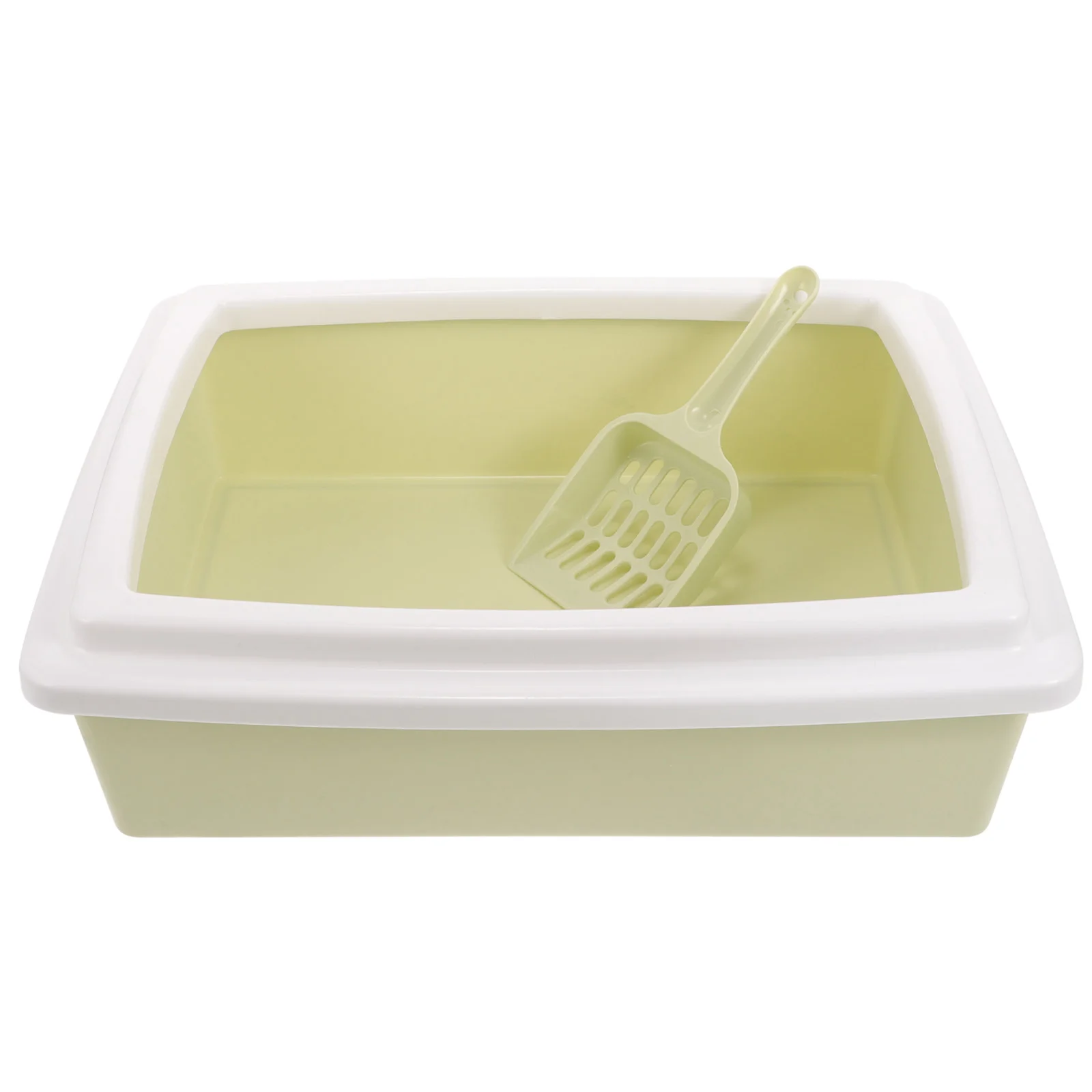 

Cat Litter Box Toilet for Bins Detachable Large Capacity Pp Household Open Type