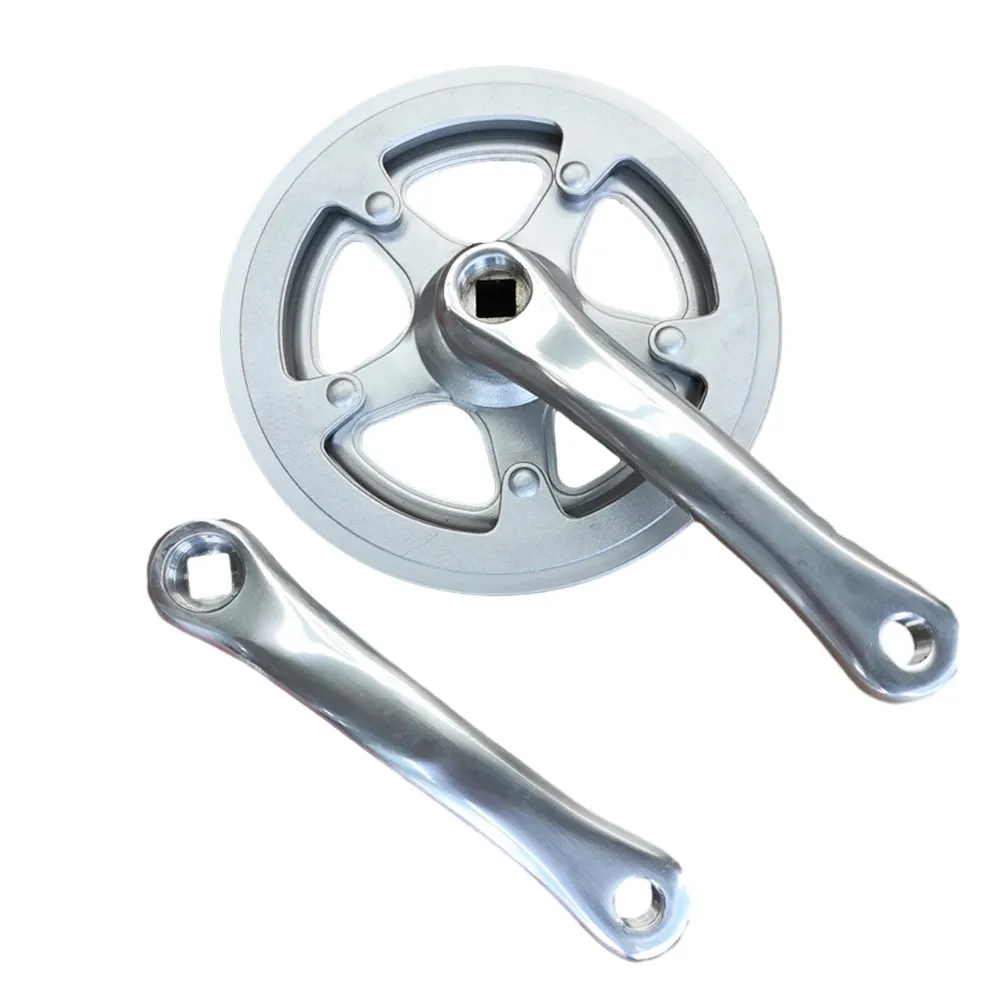 

Single Speed Crankset 152MM Alloy Chainwheel Einfach Zu Bedienen Fixie For Folding Bikes For Road Bikes High Quality Material