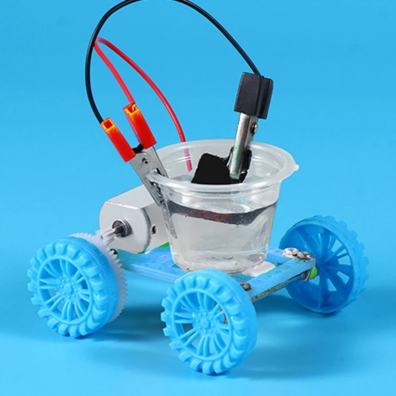 Salzwasser Stromerzeugung Autododell Salzwasser Fahrzeug Hände auf Spielzeugwissenschaft Bildungsspielzeug für Kid 7 ＋ – Detail 9