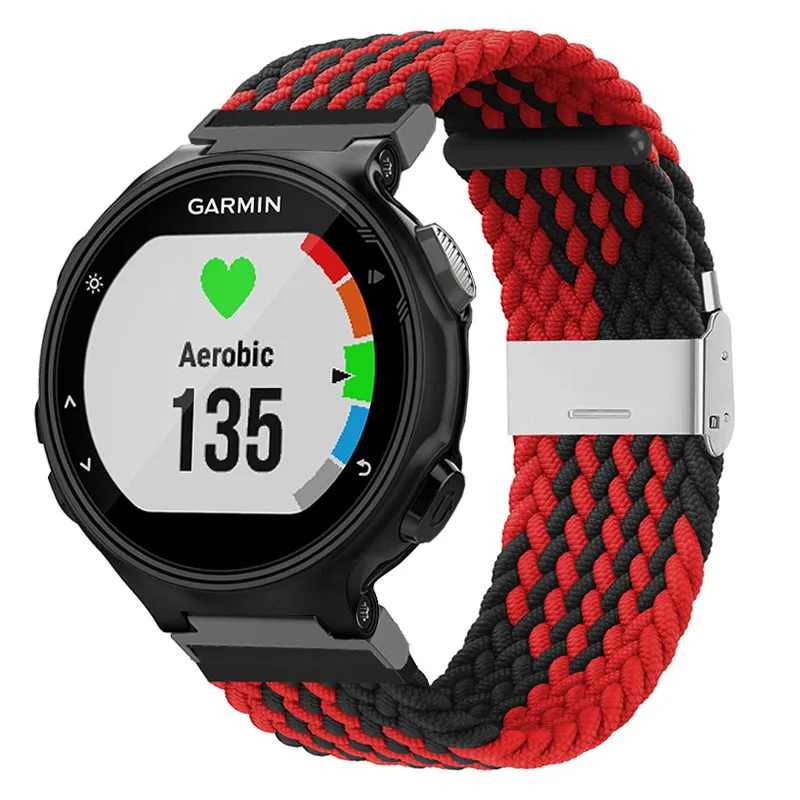 Elastic Braided Nylon Adjustable Watch Band Straps