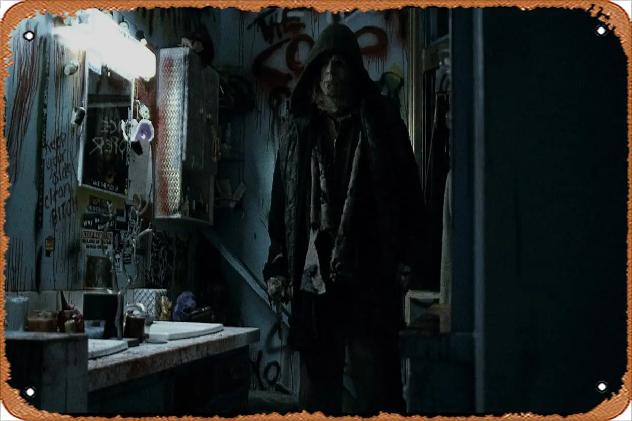 Майкл Майерс Хэллоуин 2 Роба Зомби мужская пещера знаки винтажный Алюминиевый металлический знак шоссе плакат с изображением дороги для