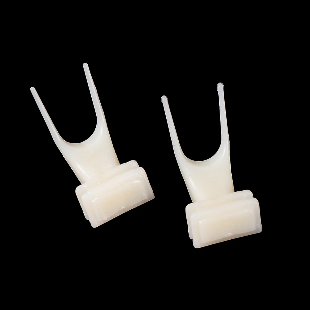 Bird Cage Fruit Fork Parrot Bird Feeder Pet Plastic Food Holder 5 Pcs