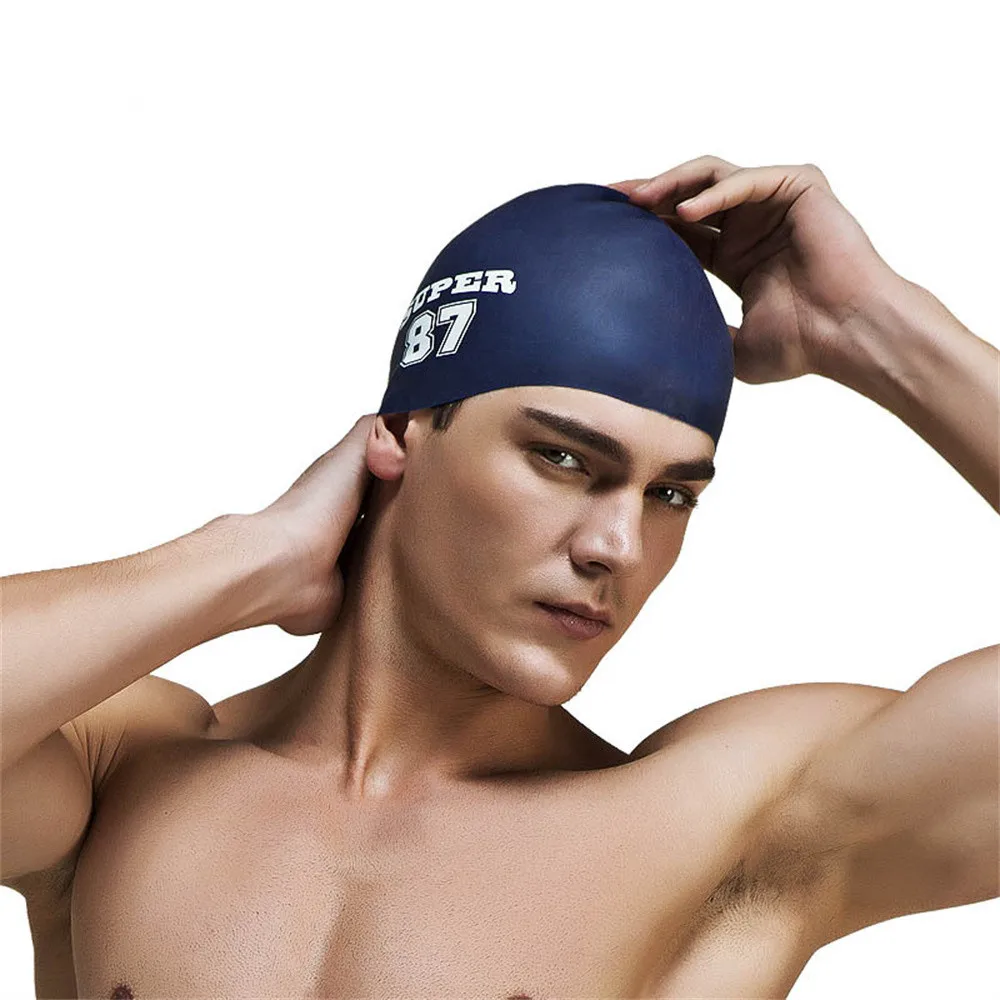 Gorro De Natación Extra Grande Keary, A Prueba De Agua, De Silicona, Para Proteger El Cabello