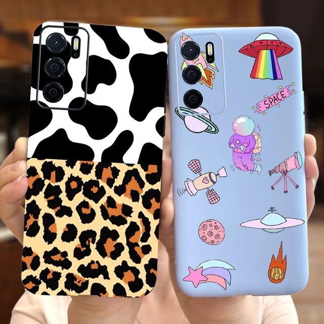  Funda trasera con impresión bonita Oppo A16 A54s A 16 A 54 S  Flores y Plantas Series Accesorios para teléfono móvil Carcasa Oppo A16 A54s  (4, Oppo A54s) : Celulares y Accesorios