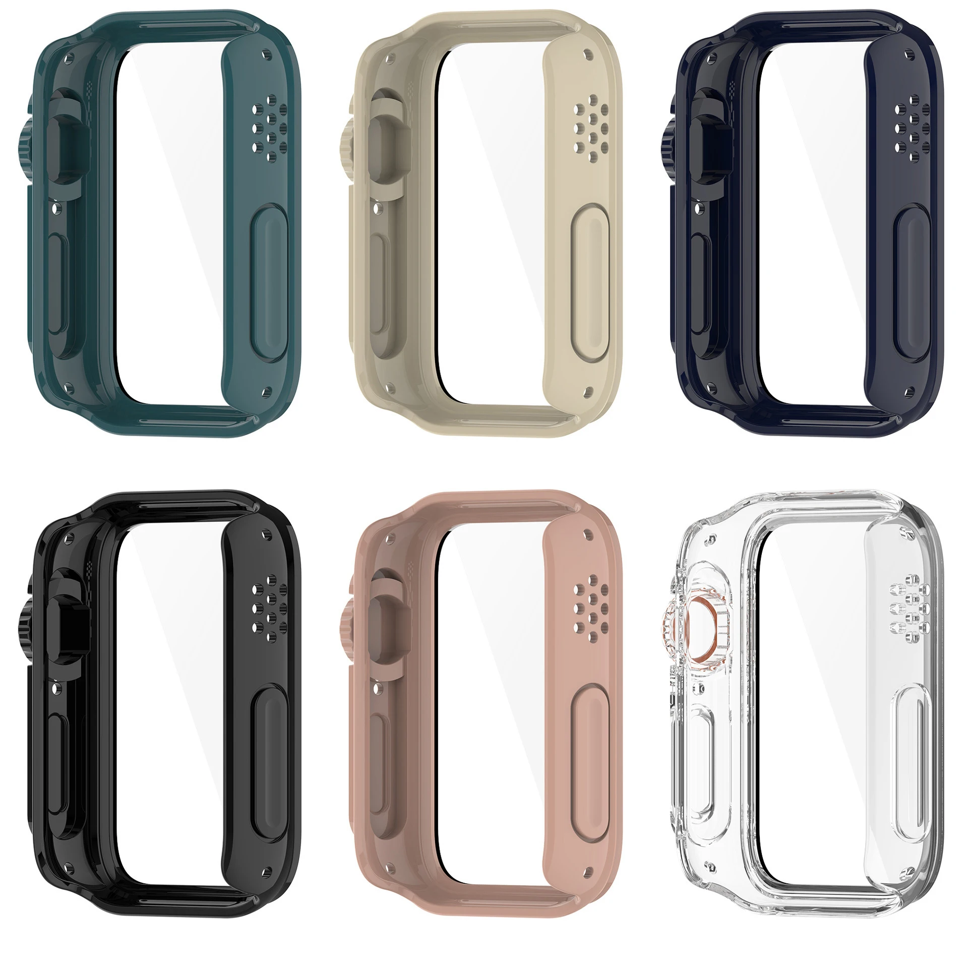 Smartwatch Protective Cover for XIaomi Miband 9 Pro PC Watch Case Tempered Glass Anti-Fall Anti-Scratch Case For Mi Band 9Pro