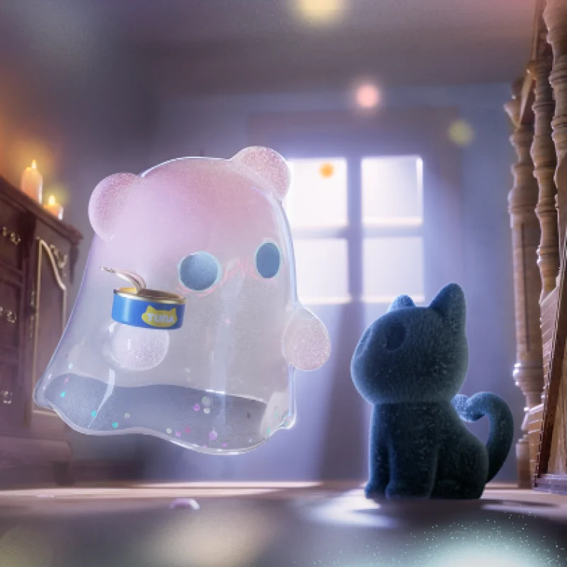 thumbnail image 1 of Encontrar el unicornio ShinWoo Ghost Bear House Series Caja sorpresa Caja sorpresa Figura de acción original Modelo de dibujos animados Caja misteriosa Coleccionable, 1 of 5