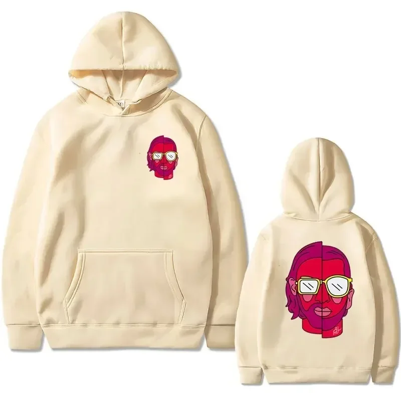 Le Monde Chico Double Sided Graphic Print Hoodie Album PNL French Rap Hip Hop Hoodies Clothes Men Women Fashion Brand Streetwear 2