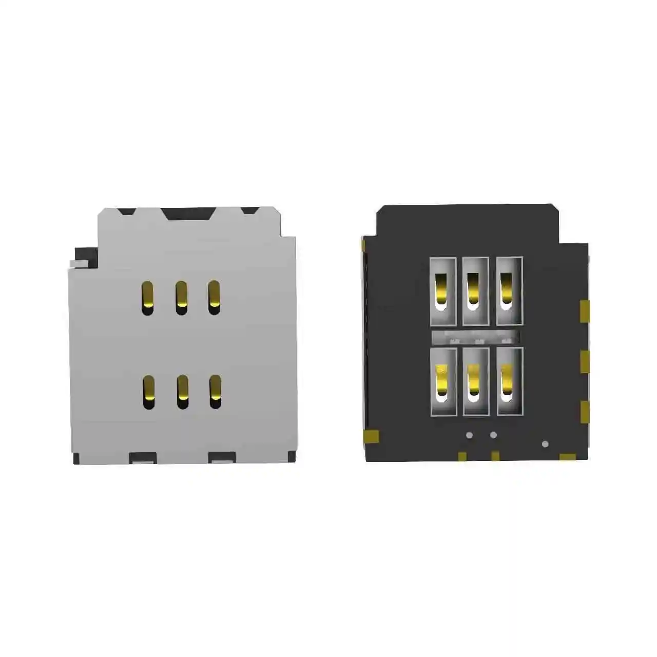eSIM to SIM Dual Card Adapter with Built-In Tray and No-Punching Design