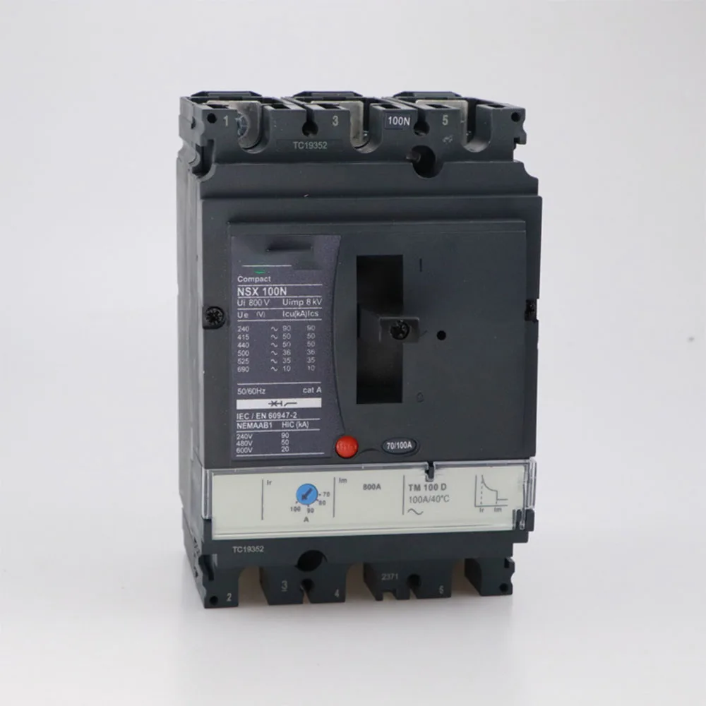 

Original new NSX 100A/125A/160A/3P FOR Schneider molded case circuit breaker air switch NSX-160A/125A/100A/3P
