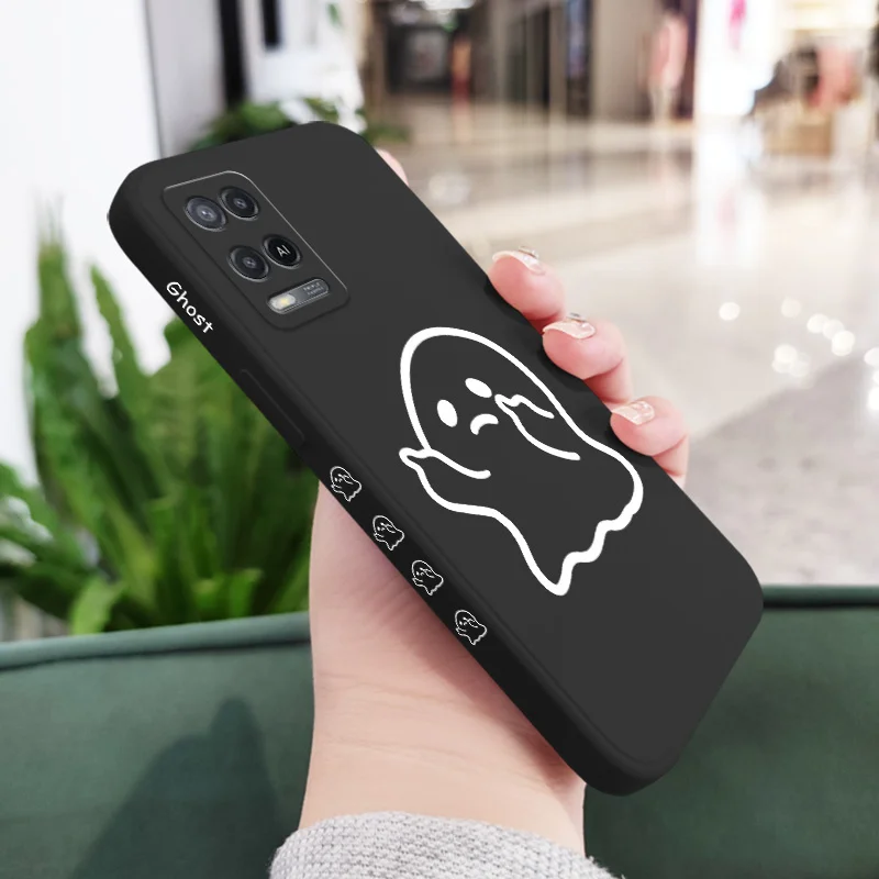 Ghost Finger Protective Phone Case - Sleek and Durable Cover