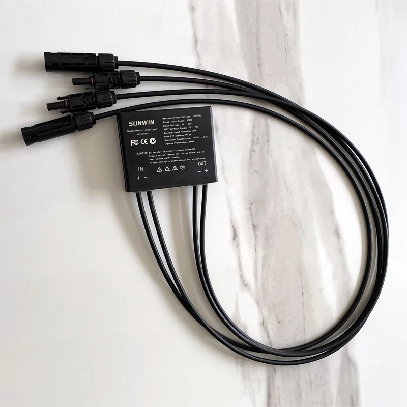 800W all-aluminum metal-clad intelligent optimizer paired with MPPT solar optimizer for PV lift