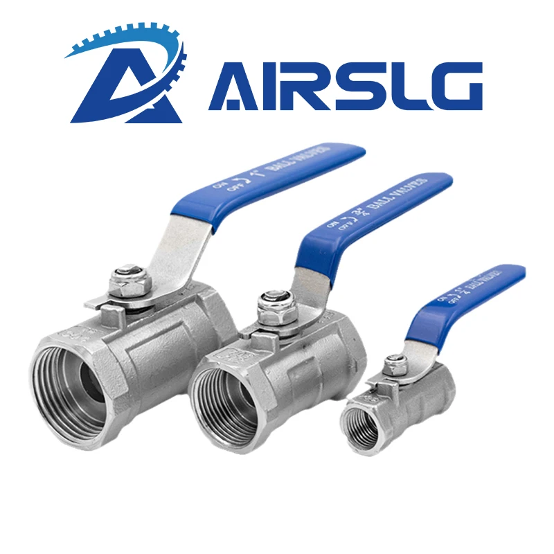 

304 stainless steel ball valve one-piece internal thread switch threaded valve DN8 DN10 DN15 DN20 DN25 DN32 DN40 DN50 DN80 DN100