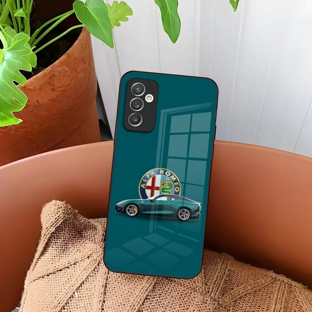 Luxury Italian Sport Car Phone Case - Premium Glass Protection Cover