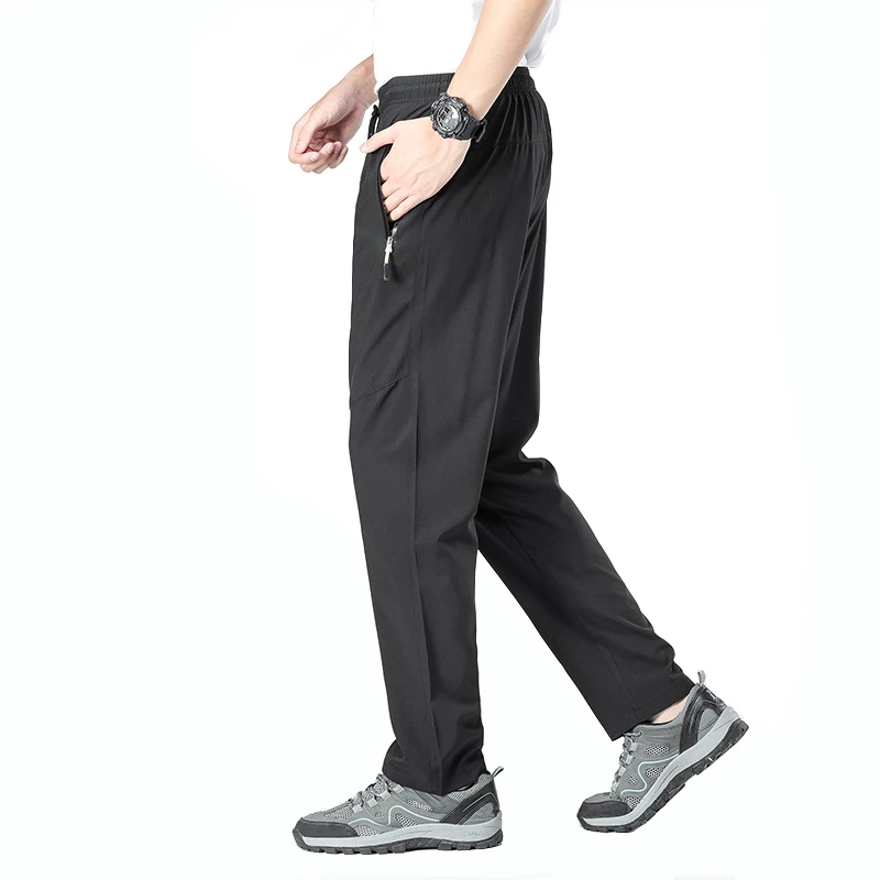 Unisex Drawstring Quick Dry Hiking Pants for Outdoor Wear