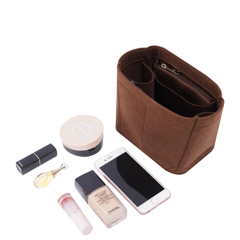 EverToner Fits For LV BELLA Bucket Bag Felt Cloth Insert Bag Organizer  Makeup Handbag Travel Inner Purse Cosmetic Bags Liner - AliExpress