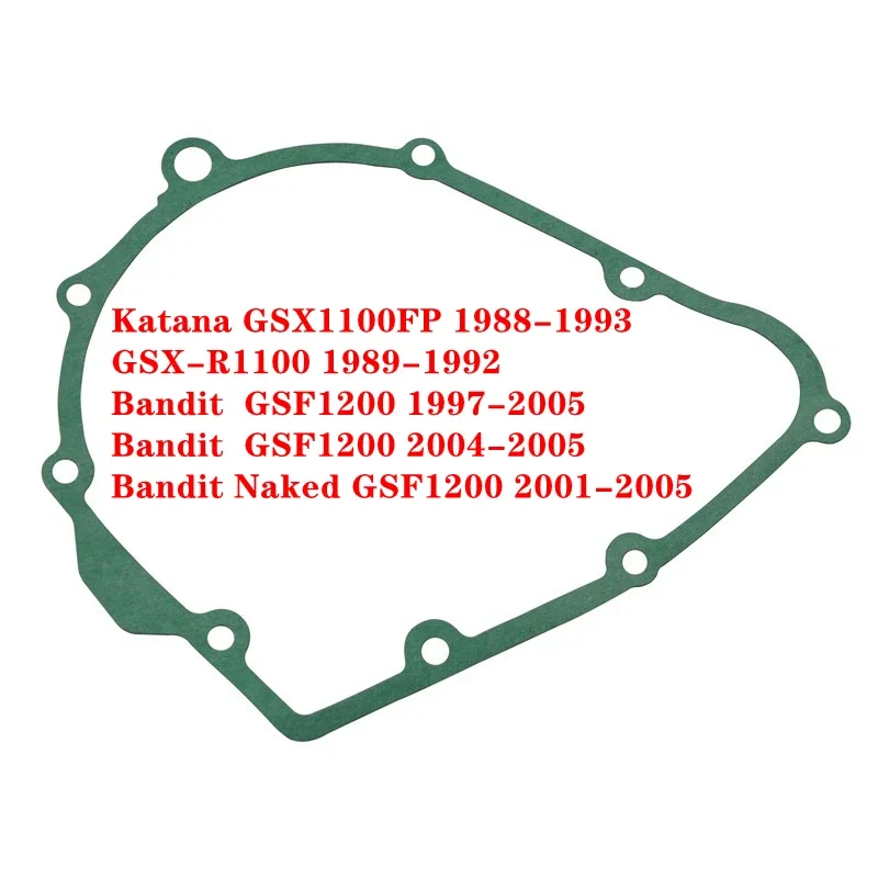 

Прокладка крышки картера стартера мотоцикла для Suzuki Katana GSX1100 88-93 GSX-R1100 89-92 Bandit GSF1200S 97-05 GSF1200 01-05