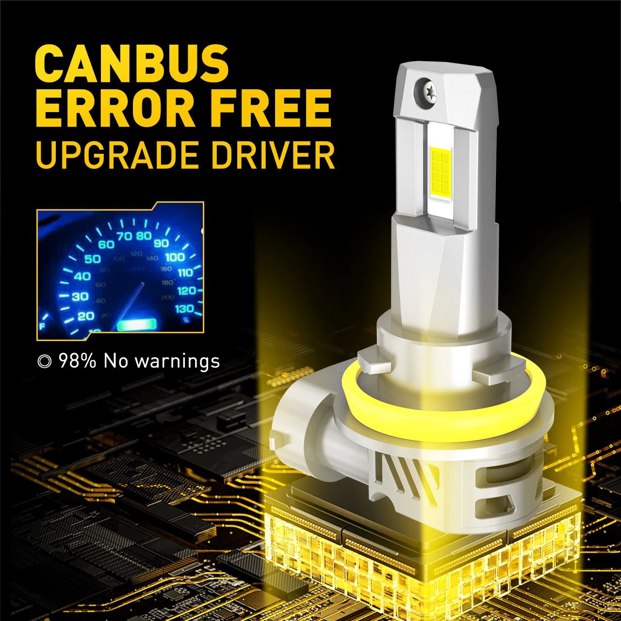 AUXITO H11 Turbo LED Canbus H8 HB3 9005 LED Headlight Bulbs No Error 20000LM Car Head Lamp M3S Series 2Pcs led lights led bulbs led headlights led car lights led car headlights car headlamps