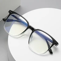 Lunettes rondes Anti-lumière bleue, monture transparente pour ordinateur, lunettes optiques unisexes pour hommes et femmes 1