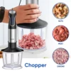 BioloMix 5 in 1 Immersion Hand Blender,1500W Blender with 304 Stainless Steel Blade,Food Processor,Smoothies Puree Baby Food 3