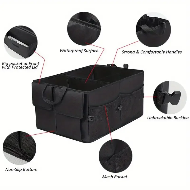 Big Capacity Organizer Box For Car