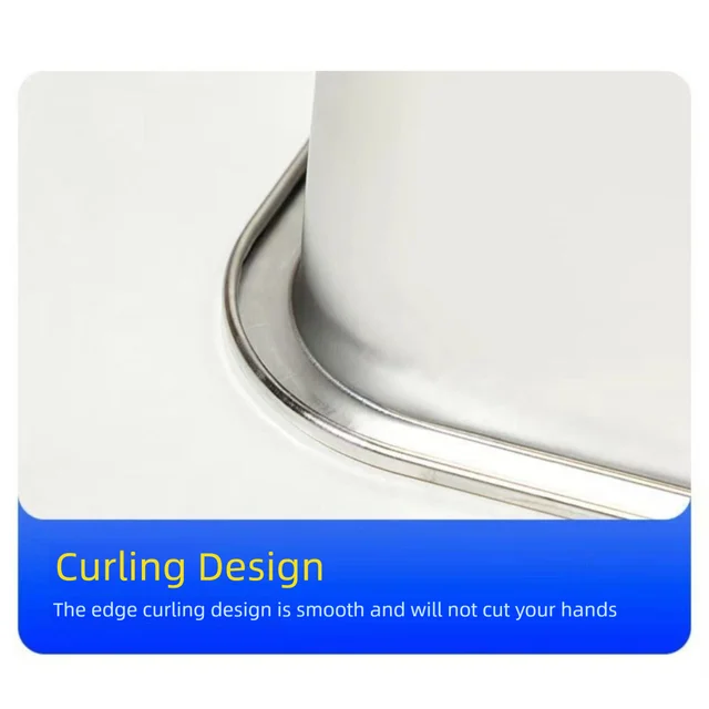 New Stainless Steel Cat Litter Box Large Capacity Easy To Clean Cat Toilet High Sided Cat potty Cat 3