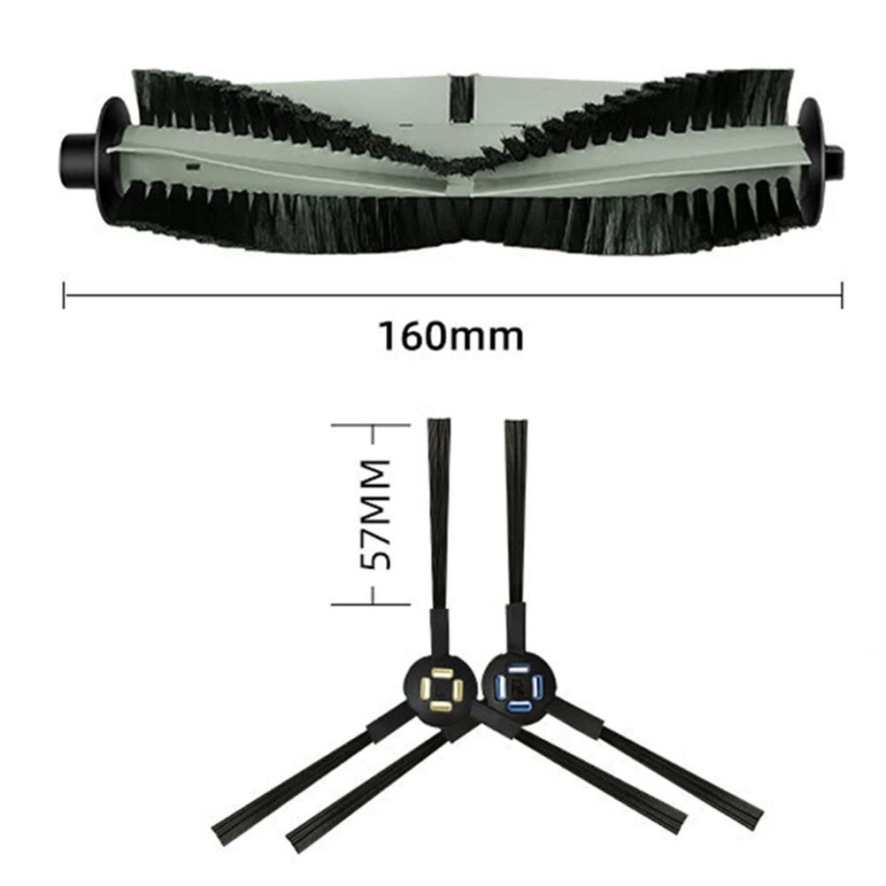 

Roller Brush Side Brush For SSR1 SSRA1 For Ilife A9s A9 A7 L100 Vacuum Cleaner Attachments Replacement Accessories