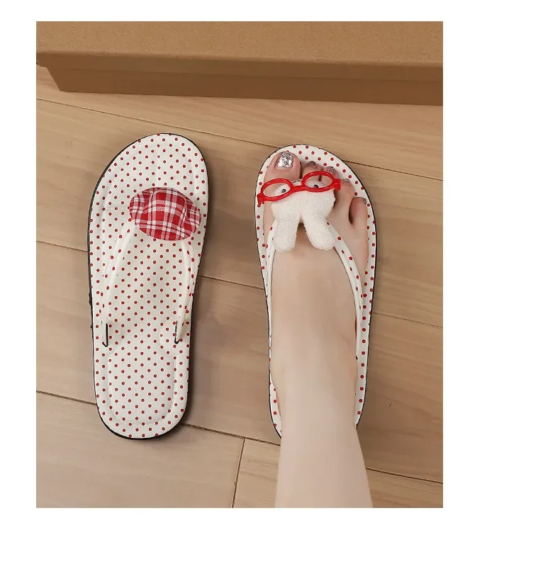 Plateau-Flip-Flops für Damen, Strandsandalen