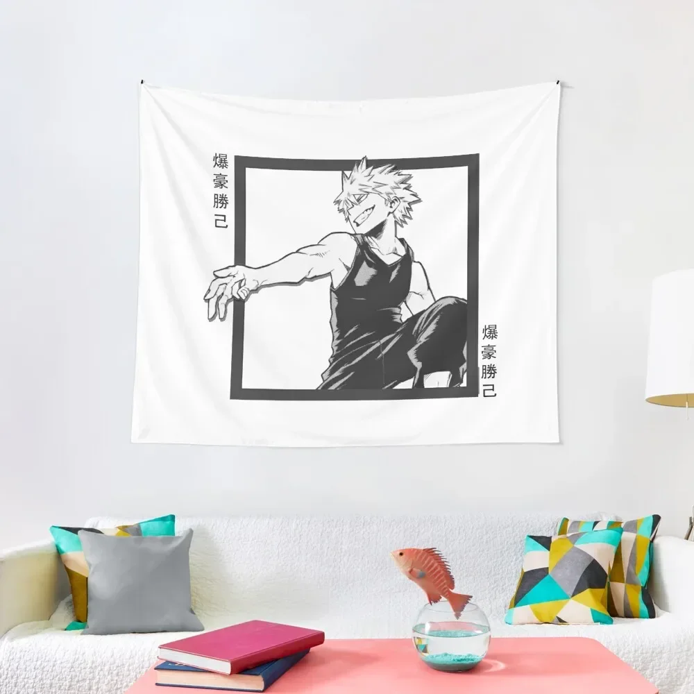 

Katsuki Bakugo Box Tapestry House Decor Room Aesthetic Decor Tapestry