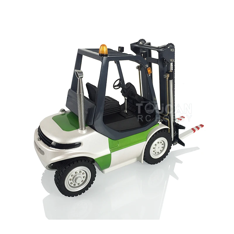LESU 1/14 RC Hydraulic Forklift Transfer Car RTR Truck Model ESC Motor Light Toys for Adults Christmas Gift Thzh1203 2