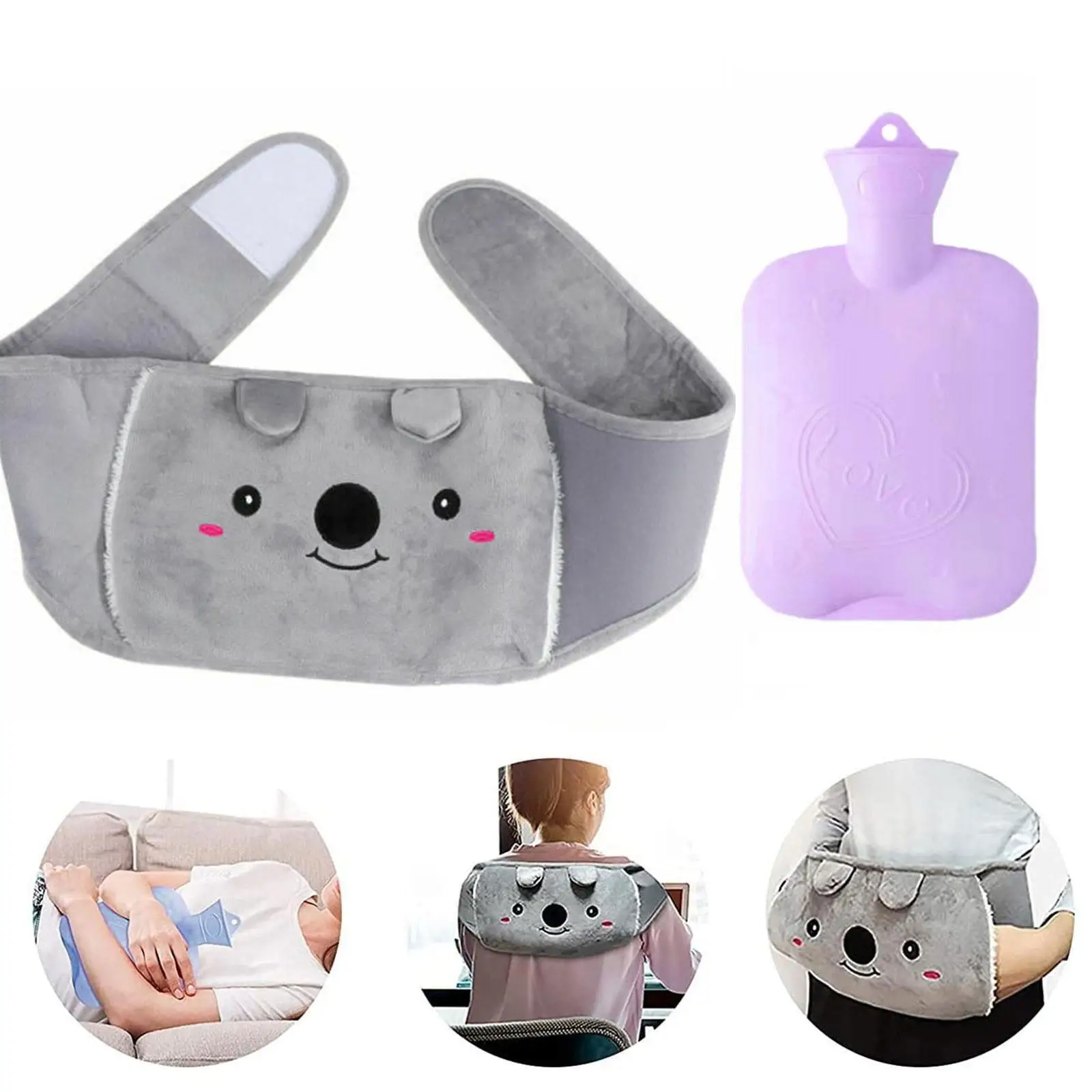 

Abdominal Massager Belt Relief Pain Multipurpose Menstrual Belly Heater Hot Compress Constant Temperature For Cold Dysmenorrhea