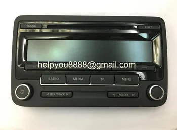 100% Brand New VW 2013 2014 2015 RCD310 FRAME WITH LCD 1K0 035 186 AA and drive board buttons Power buttons 1K0 035 186 AN 1