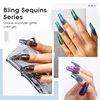 ROSALIND 100+ Colors Flash Nail Polish&Crackle Gel Nail Lacquer Gel For UV Varnish Hybrid Semi Permanent Base Top Coat Nail Art 5