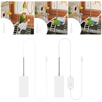 Parrot Cage Heater Indoor Bird Heater Pad Bird Heating Device Winter Warmer Warming Panel for Parrot Macaw Cockatoo Cockatiel