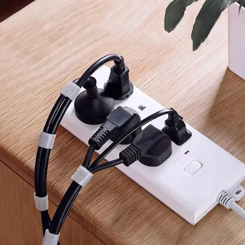 5M Cable Organizer Wire Winder USB Cable Management Protector Earphone Mouse Cord Ties Phone Accessory for All Phone