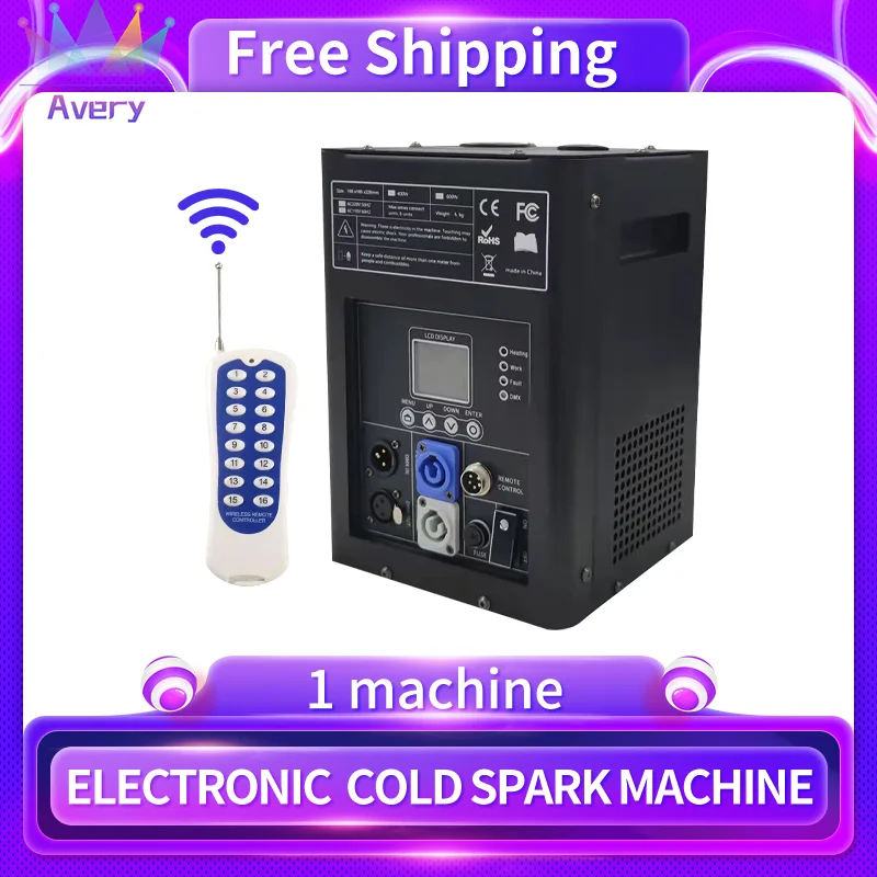 

600 Вт холодная Искра, сценический фотоэффект, Dmx фонтан 1-5 м Ti, расходные материалы для порошка для набора Dj-бара