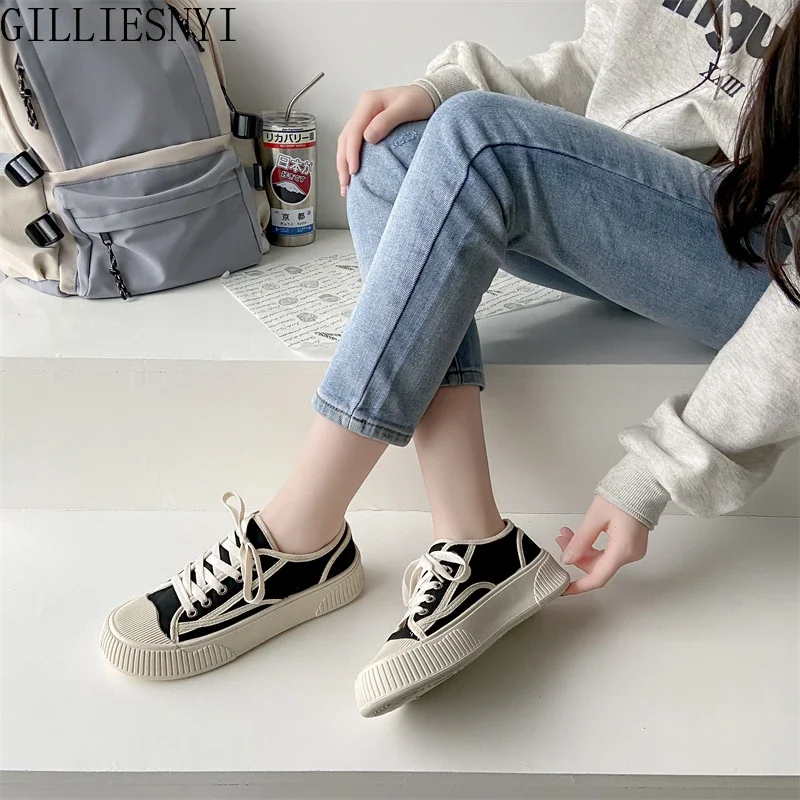 Canvas Shoes for Woman 2024 Summer New Fashion Women Casual