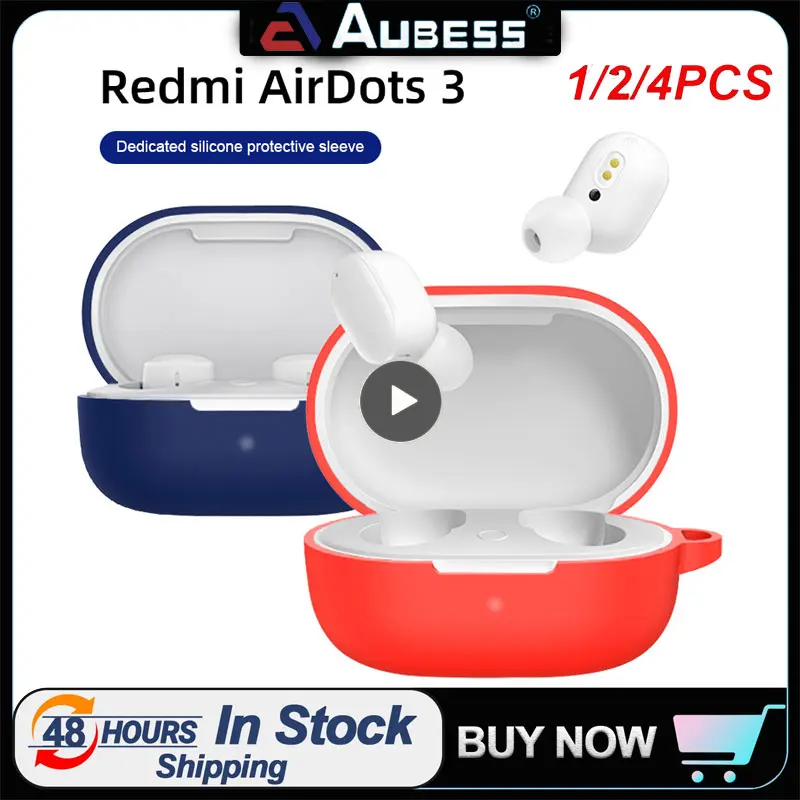 

Оригинальные силиконовые аксессуары для Redmi Airdots3, беспроводные наушники, аксессуары для наушников