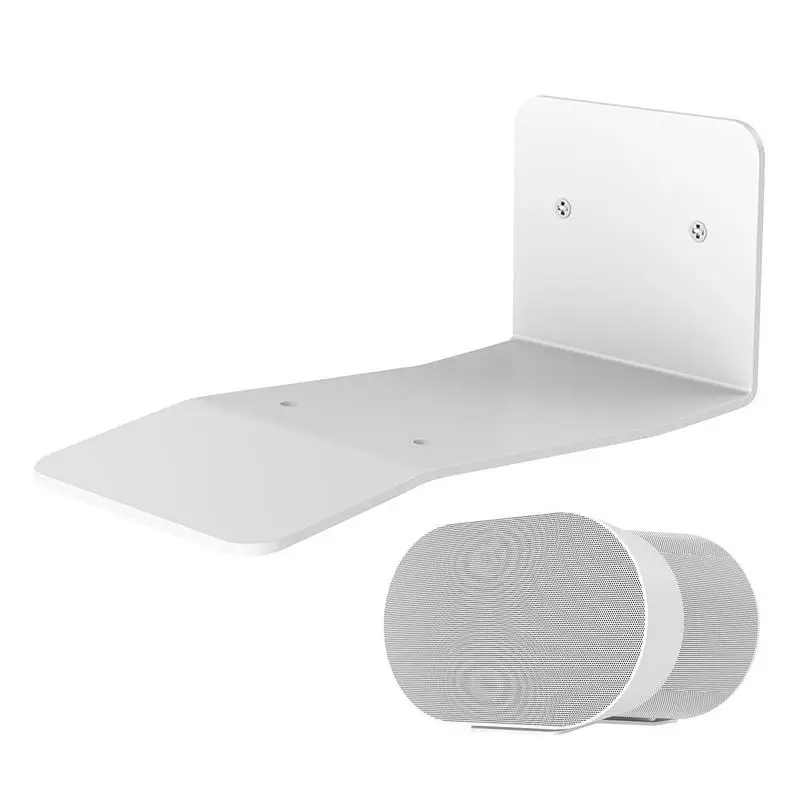 

For SonosEra 300 Audio Metal Storage Holder Home Wall Mount Stand Space-Saving Storage Organizer Rack Smart Speaker Accessories