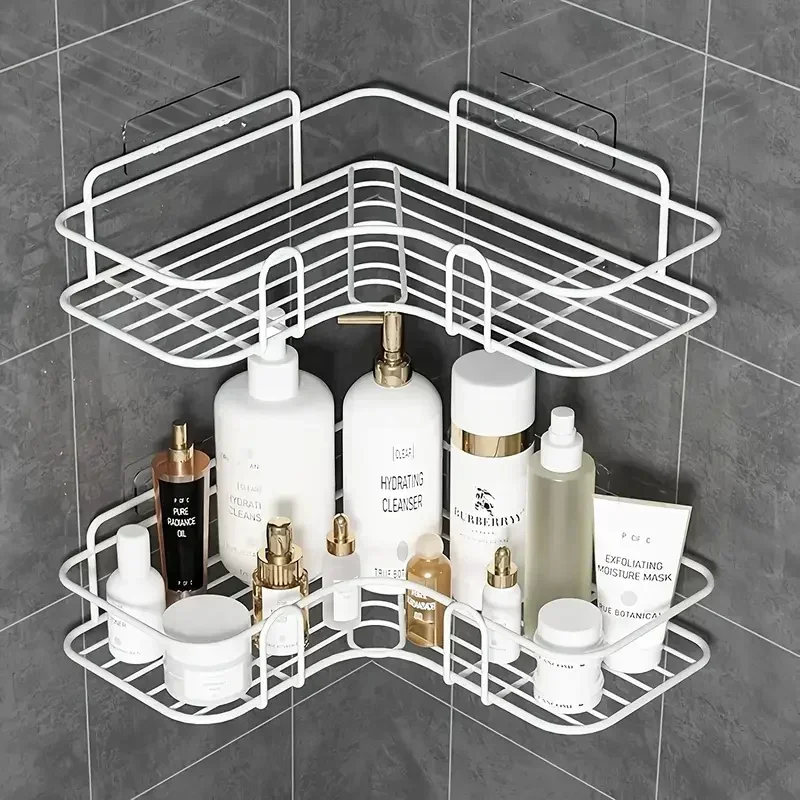 Iron Triangle Rack Kitchen Bathroom Storage Corner
