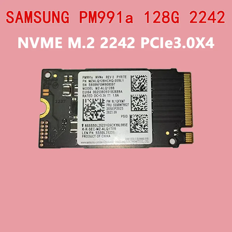 SAMSUNG SSD PM9B1 2230 128GB & PM991a 128G 2242 PCIe 3.0X4