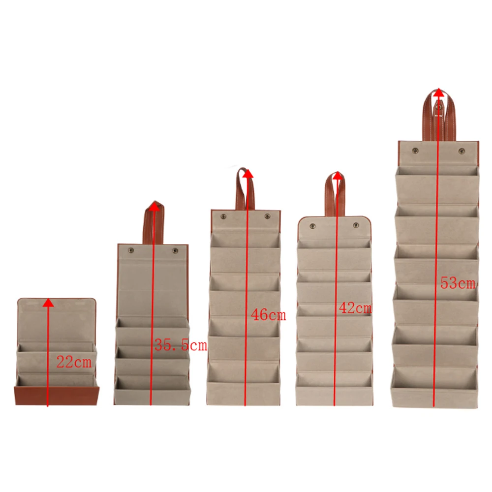 Fashion PU Leather Glasses Organizer Portable Multi-slot Folding Eyeglasses Holder Travel Storage Box Display Sunglasses Case